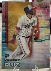 Keibert Ruiz [Gold Refractor] Baseball Cards 2021 Bowman’s Best Prices