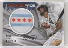 Jose Abreu Baseball Cards 2022 Topps City Flag Patch Relics Prices