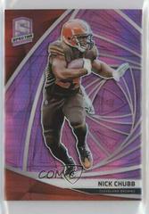 Nick Chubb [Neon Pink] #101 Football Cards 2019 Panini Spectra Prices