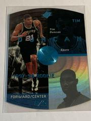 Tim Duncan [Sky] #37 Basketball Cards 1997 Spx Prices
