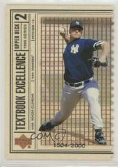 Roger Clemens [Double] Baseball Cards 1999 Upper Deck Textbook Excellence Prices