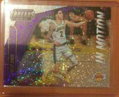 Lonzo Ball #13 Basketball Cards 2018 Panini Threads in Motion Prices
