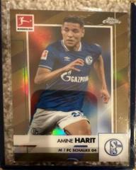 Amine Harit [Gold Refractor] Soccer Cards 2020 Topps Chrome Bundesliga Prices