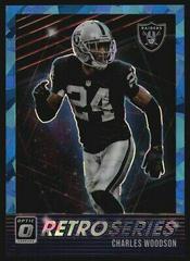 Charles Woodson [Ice] #RS-CW Football Cards 2021 Panini Donruss Optic Retro Series Prices