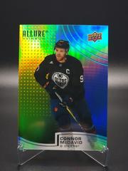 Connor McDavid [Green Blue] Hockey Cards 2021 Upper Deck Allure Rainbow Prices
