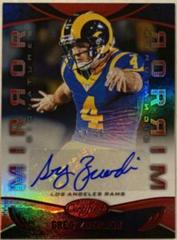 Greg Zuerlein [Red] Football Cards 2019 Panini Certified Mirror Signatures Prices