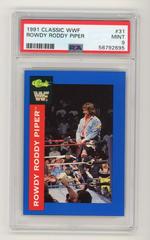 Rowdy Roddy Piper Wrestling Cards 1991 Classic WWF Prices