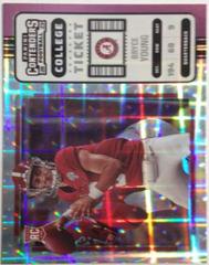 Bryce Young [Pink] #1 Football Cards 2023 Panini Chronicles Draft Picks Contenders College Ticket Prices