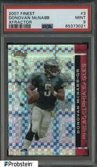 Donovan McNabb [Xfractor] #3 Football Cards 2007 Topps Finest Prices