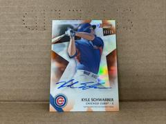Kyle Schwarber [Orange Refractor] Baseball Cards 2015 Bowman's Best of Autographs Prices