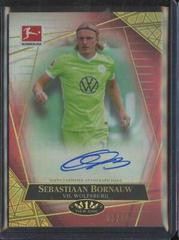Sebastiaan Bornauw [Red] #TO-SB Soccer Cards 2021 Topps Tier One Bundesliga Autographs Prices
