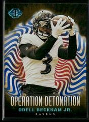 Odell Beckham Jr. [Red Blue] #12 Football Cards 2023 Panini Illusions Operation Detonation Prices