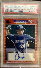 Andrew Painter Baseball Cards 2021 Pro Set Autographs Prices