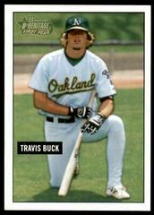 Travis Buck Baseball Cards 2005 Bowman Heritage Prices