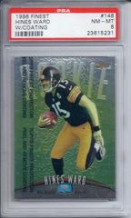Hines Ward [w/ Coating] #148 Football Cards 1998 Topps Finest Prices