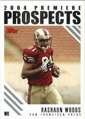 Rashaun Woods #PP16 Football Cards 2004 Topps Premiere Prospects Prices