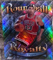 Scottie Pippen [Refractor] Basketball Cards 1998 Topps Roundball Royalty Prices