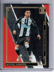 Miguel Almiron [Ruby And Gold] #100 Soccer Cards 2021 Panini Impeccable Prices