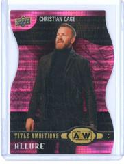 Christian Cage [Pink] Wrestling Cards 2022 Upper Deck Allure AEW Title Ambitions Prices