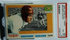 Bruiser Kinard #66 Football Cards 1955 Topps All American Prices