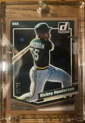 Rickey Henderson [Artist Proof] #189 Baseball Cards 2023 Panini Donruss Prices