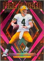 Brett Favre [Pink] Football Cards 2022 Panini Phoenix Fire Forged Prices
