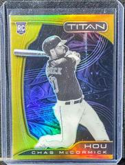 Chas McCormick [Gold] #19 Baseball Cards 2022 Panini Chronicles Titan Prices