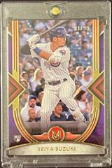Seiya Suzuki [Amethyst] #9 Baseball Cards 2022 Topps Museum Collection Prices