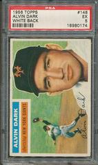Alvin Dark [White Back] #148 Baseball Cards 1956 Topps Prices