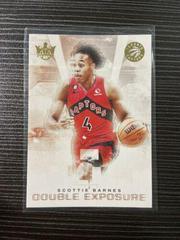 Scottie Barnes #21 Basketball Cards 2022 Panini Court Kings Double Exposure Prices