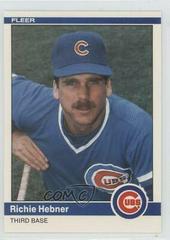 Richie Hebner #U-50 Baseball Cards 1984 Fleer Update Prices