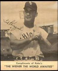 Ted Kluszewski Baseball Cards 1960 Kahn's Wieners Prices
