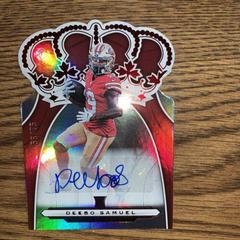 Deebo Samuel [Autograph Red] Football Cards 2019 Panini Chronicles Crown Royale Prices
