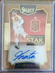 Alvaro Morata [Copper] Soccer Cards 2016 Panini Select Emerging Star Signatures Prices