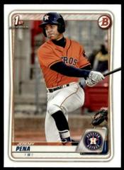 Jeremy Pena Baseball Cards 2020 Bowman Paper Prospects Prices