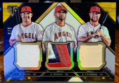 Albert Pujols [Gold] #6 Baseball Cards 2016 Topps Triple Threads Prices