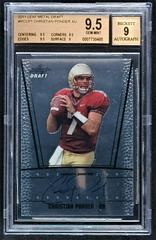 Christian Ponder Football Cards 2011 Leaf Metal Draft Autograph Prices