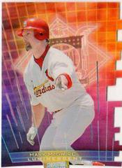 Mark McGwire [Luminescent] #T16A Baseball Cards 1999 Stadium Club Triumvirate Prices