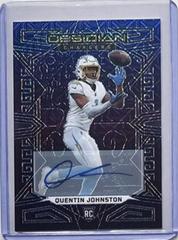 Quentin Johnston [Deep Sea Mojo Electric Etch] #152 Football Cards 2023 Panini Obsidian Signature Prices