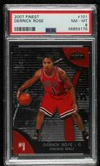 Derrick Rose #101 Basketball Cards 2007 Finest Prices