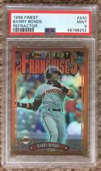 Barry Bonds [Refractor] #240 Baseball Cards 1996 Finest Prices