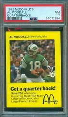 Al Woodall Football Cards 1975 McDonald's Quarterbacks Prices