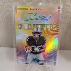 Zamir White [Green] #RE-ZW Football Cards 2022 Panini Illusions Rookie Endorsements Autographs Prices