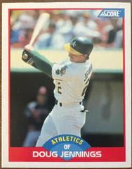 Doug Jennings #459 Baseball Cards 1989 Score Prices