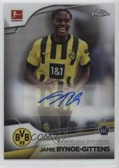 Jamie Bynoe Gittens #BCA-JBG Soccer Cards 2022 Topps Chrome Bundesliga Autographs Prices