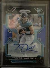 Trevor Lawrence [Signature] Football Cards 2021 Panini Chronicles Prizm Black Prices