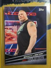 Brock Lesnar Wrestling Cards 2018 Topps WWE Evolution Prices