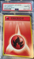 Fire Energy Pokemon Japanese Squirtle Deck Prices