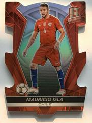 Mauricio Isla [Red Die Cut] Soccer Cards 2016 Panini Spectra Prices