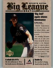 Randy Johnson #BB9 Baseball Cards 2001 Upper Deck Big League Beat Prices